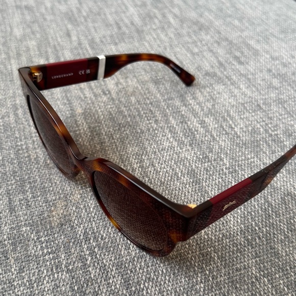 Longchamp Brown Cat-Eye Sunglasses